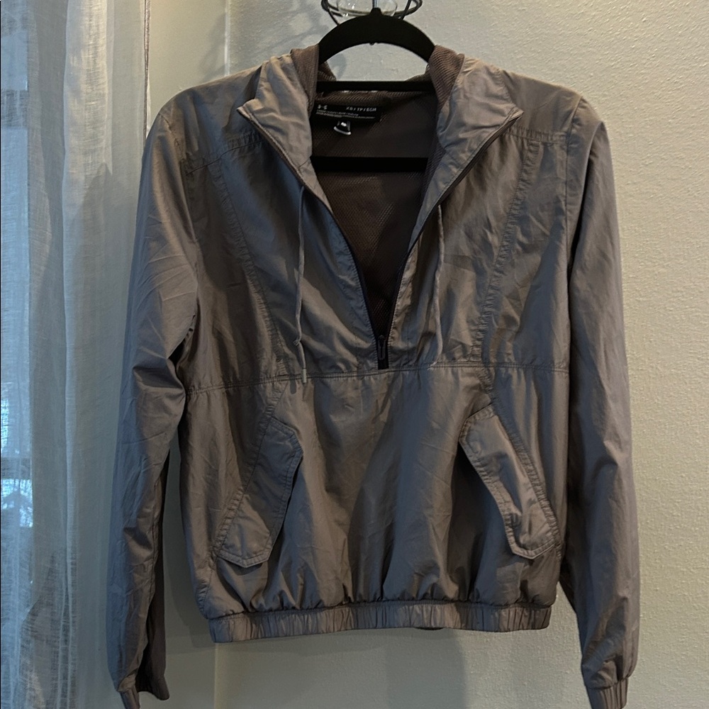 Under Armour Gray utility/wind/rain Jacket